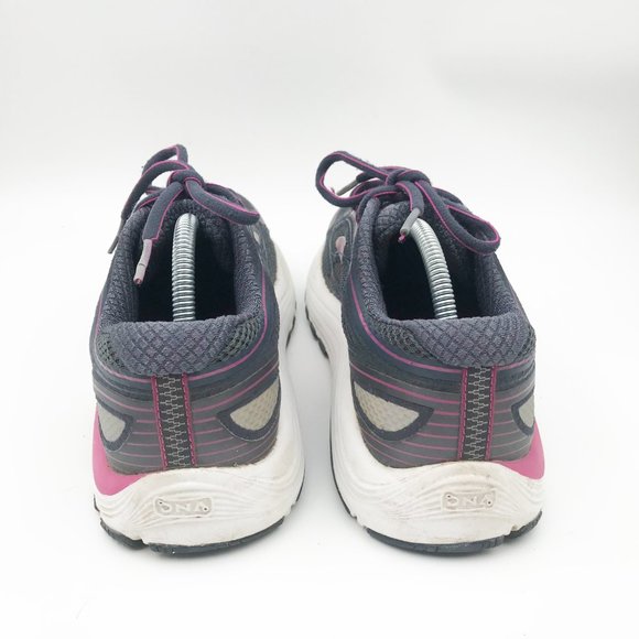 BROOKS Dyad Purple Gray Athletic Running Gym Sneakers Shoes Womens 7 - Picture 5 of 13
